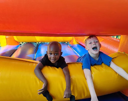 Children learning and playing at BabyGeeks 5